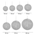 Люстра Bolle Circular Chandelier 14 BUBBLE Giopato & Coombes smoky от ImperiumLoft