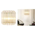 Бра Hexagon Wall Lamp прозрачное стекло от ImperiumLoft