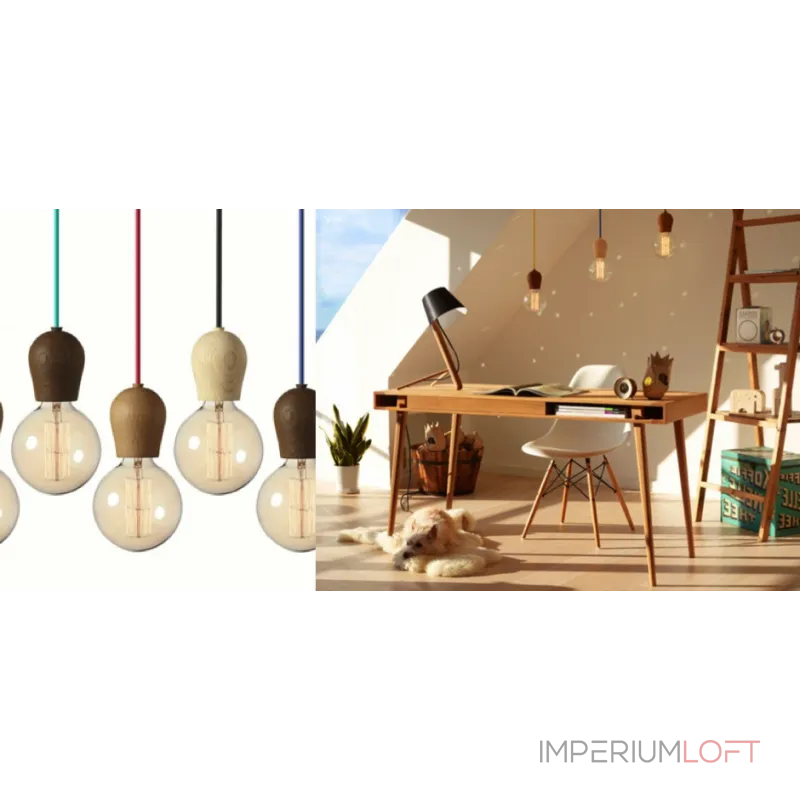 Подвесной светильник Bright Sprout Plumen от ImperiumLoft Подвесной светильник Bright Sprout Plumen от ImperiumLoft