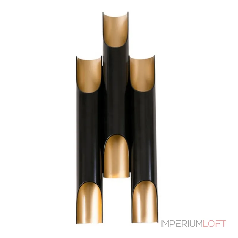 Бра Galliano Triple by DELIGHTFULL Black от ImperiumLoft Бра Galliano Triple by DELIGHTFULL Black от ImperiumLoft