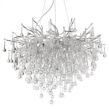 Подвесная люстра Droplet Chandelier Silver 80 Подвесная люстра Droplet Chandelier Silver 80
