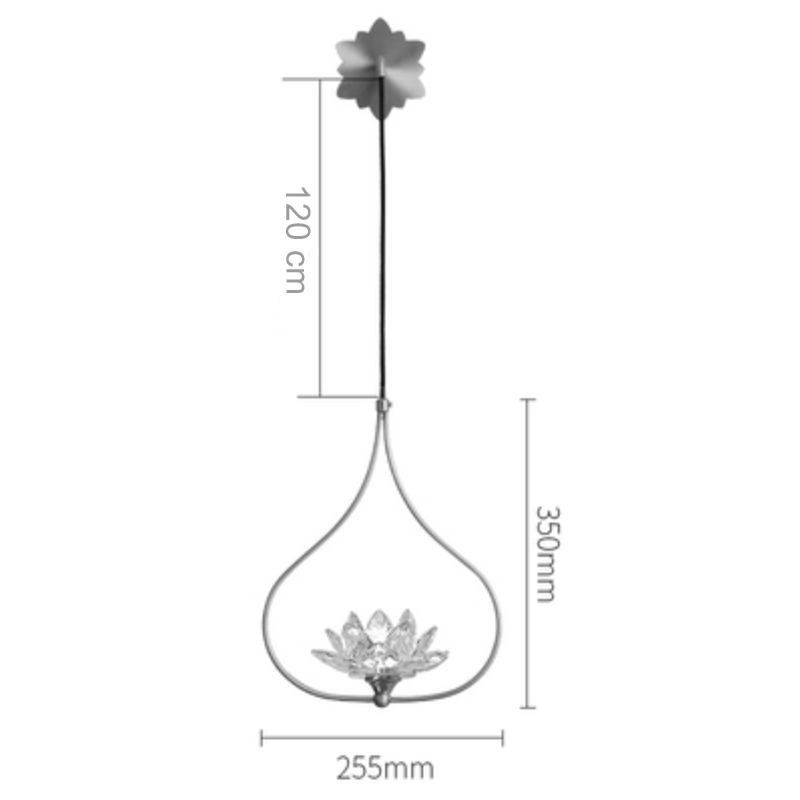 Бра Хрустальный Цветок Лотоса Lotus flower Wall Clear Glass B от ImperiumLoft Бра Хрустальный Цветок Лотоса Lotus flower Wall Clear Glass B от ImperiumLoft