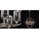 Подвесная люстра Chrome Cylinders 5