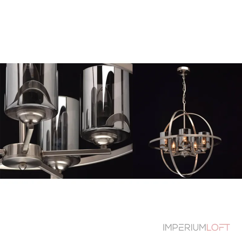 Подвесная люстра Chrome Cylinders 5