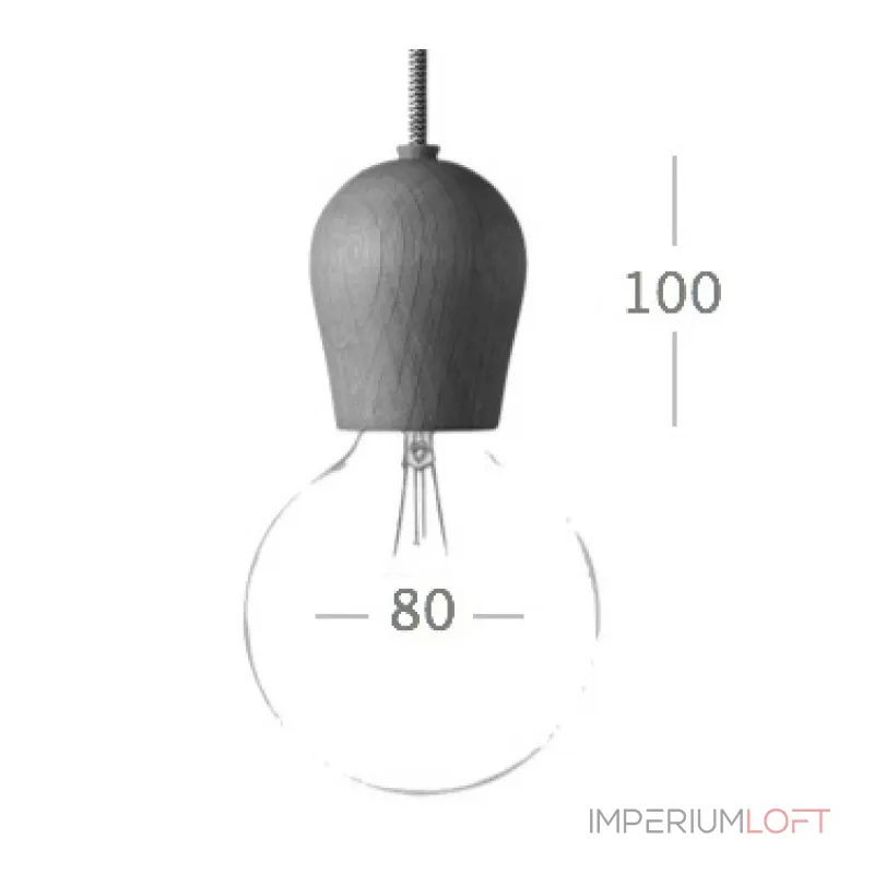 Подвесной светильник Bright Sprout Plumen от ImperiumLoft Подвесной светильник Bright Sprout Plumen от ImperiumLoft