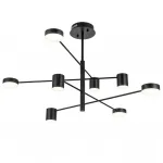 Подвесной светильник LED Lighting Black 8 lampholders