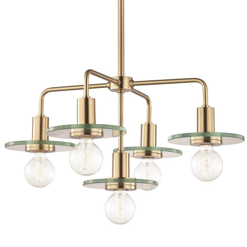 Подвесной светильник Corrigan Studio Rocco 5-Light Sputnik Chandelier от ImperiumLoft