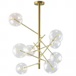 Люстра на штанге Gallotti & Radice Bolle Рanging Lamp 8 плафонов
