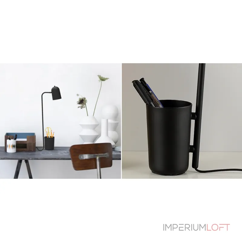 Настольная лампа Northern Buddy Table lamp black от ImperiumLoft