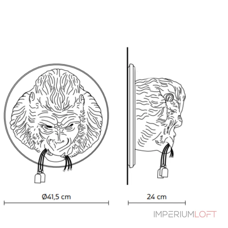 Бра UGO RILLA BY KARMAN от ImperiumLoft Бра UGO RILLA BY KARMAN от ImperiumLoft