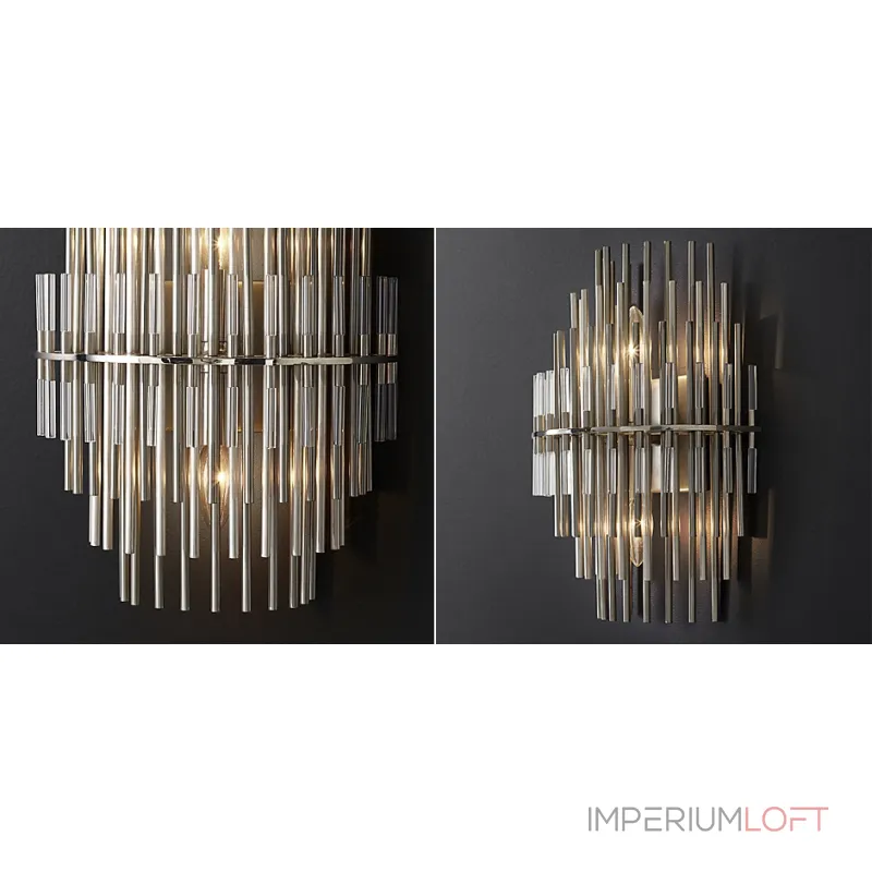 Бра Restoration Hardware Emile Sconce Chrome от ImperiumLoft