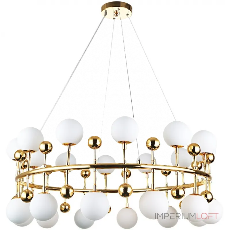 Подвесная люстра Milk Bubble Ring Chandelier Подвесная люстра Milk Bubble Ring Chandelier