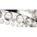 Люстра на штанге Sacramento Transparent Balls Two Circle Chandelier 