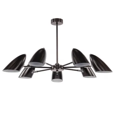 Люстра на штанге Retro Future Black