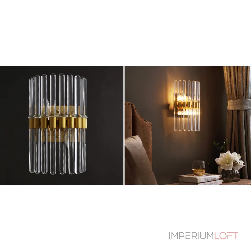 Бра Glass Tubes Sconces от ImperiumLoft