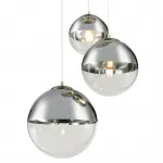 Светильник подвесной Mirror Ball Silver 1 плафон  от ImperiumLoft
