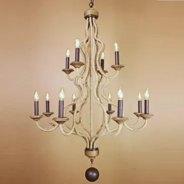 Подвесная люстра Loft Rope 12 Chandelier Подвесная люстра Loft Rope 12 Chandelier