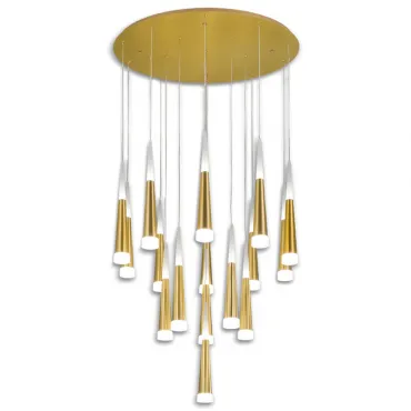 Люстра Vibia Slim Jordi Vilardell Gold Cascade 16
