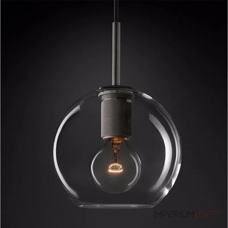 Подвесной светильник RH Utilitaire Globe Pendant Black от ImperiumLoft Подвесной светильник RH Utilitaire Globe Pendant Black от ImperiumLoft
