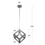Подвесной светильник Loft Polyedra Cube от ImperiumLoft