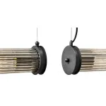 Подвесной светильник Glass TUBE Pendant Black от ImperiumLoft