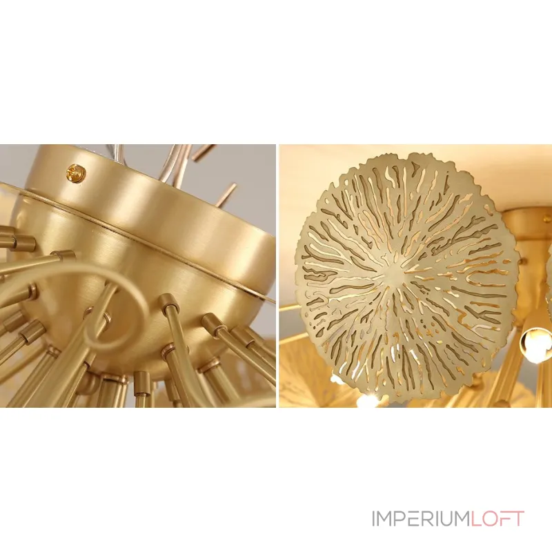 Потолочный светильник GLOBAL VIEWS LILY PAD ceiling lamp от ImperiumLoft