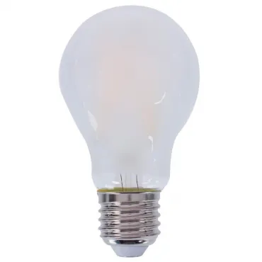Белая матовая лампочка LED E27 6W