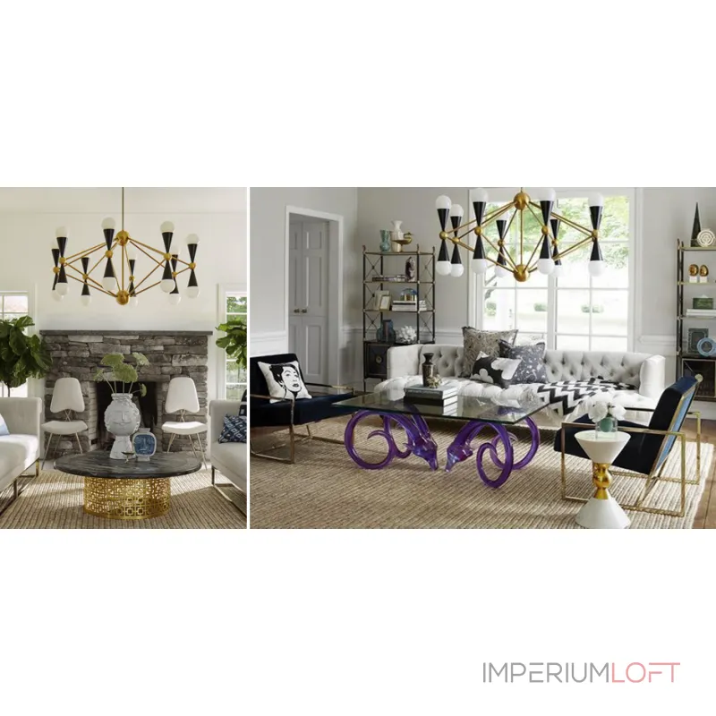 Люстра на штанге Robert Abbey CARACAS Chandeliert Люстра на штанге Robert Abbey CARACAS Chandeliert