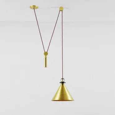 Подвесной светильник Shape up Pendant Cone Brass Подвесной светильник Shape up Pendant Cone Brass