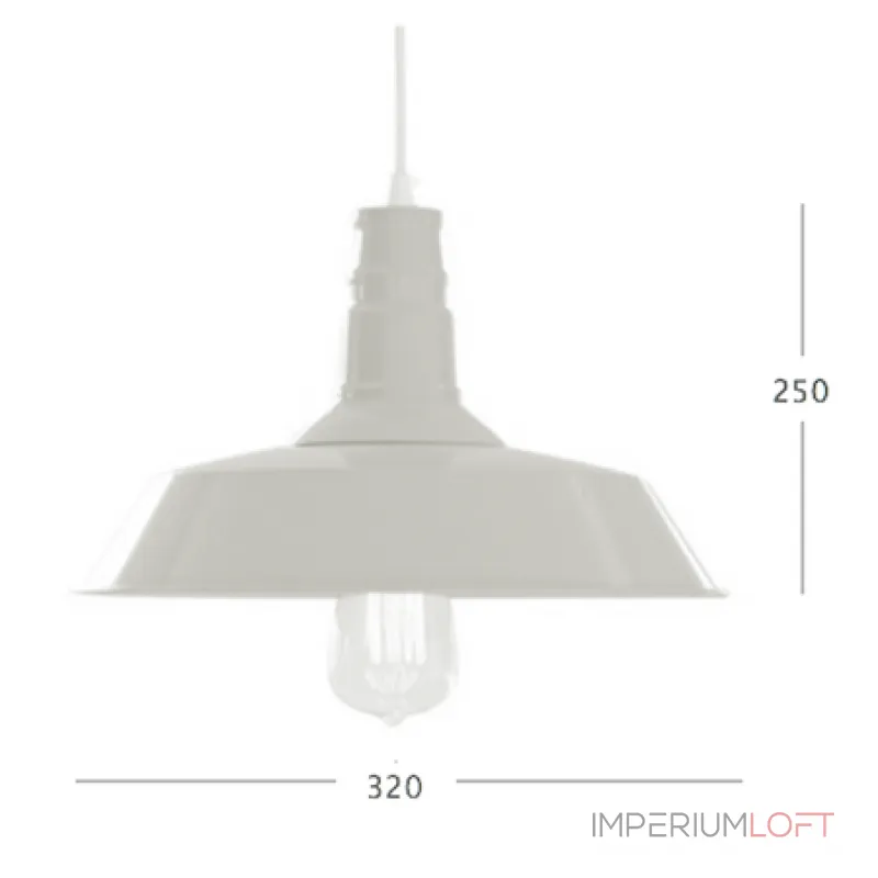 Подвесной светильник Loft Pink Bell от ImperiumLoft