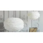 Люстра из перьев Plumage White от ImperiumLoft