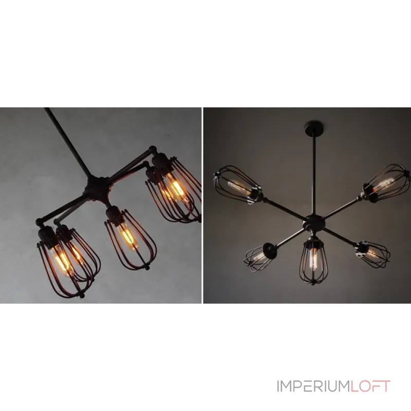 Люстра Loft Marconi Cage Light от ImperiumLoft