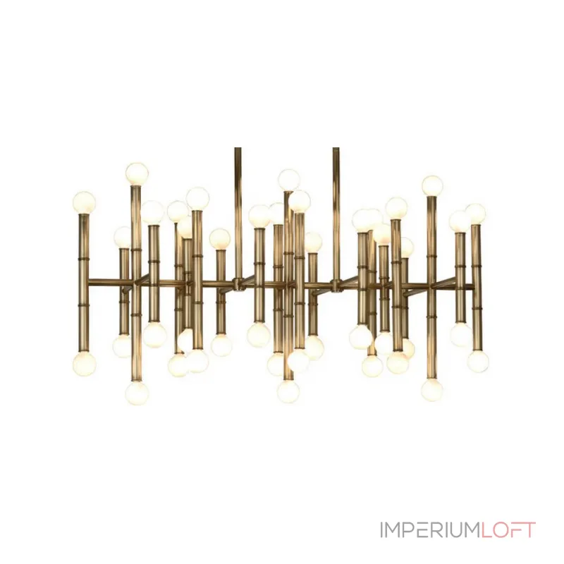 Люстра на штанге Meurice Rectangular Chandelier Jonathan Adler