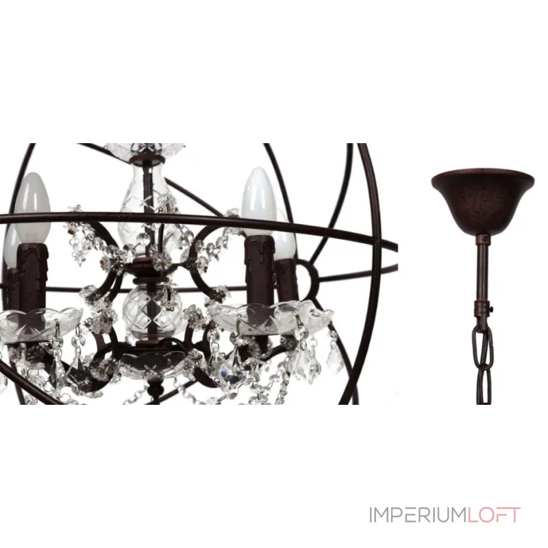 Подвесная люстра Foucault's Orb Crystal Chandelier 50