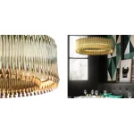 Подвесная люстра MATHENY CHANDELIER by DELIGHTFULL Gold