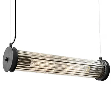 Подвесной светильник Glass TUBE Pendant Black Подвесной светильник Glass TUBE Pendant Black
