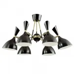 Потолочная люстра Duke Chandelier 6 black