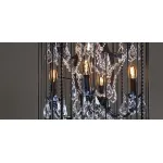 Подвесная люстра Steampunk Birdcage Chandelier 45 black