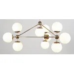 Люстра на штанге Modo Chandelier White Glass L10