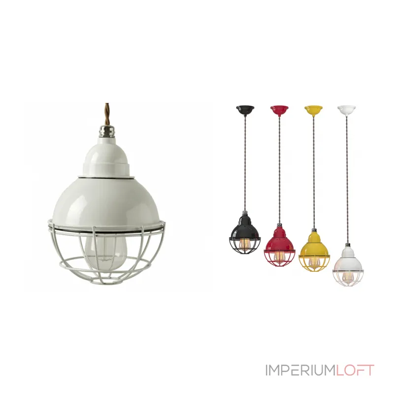 Подвесной светильник Garage Retro Color Light от ImperiumLoft