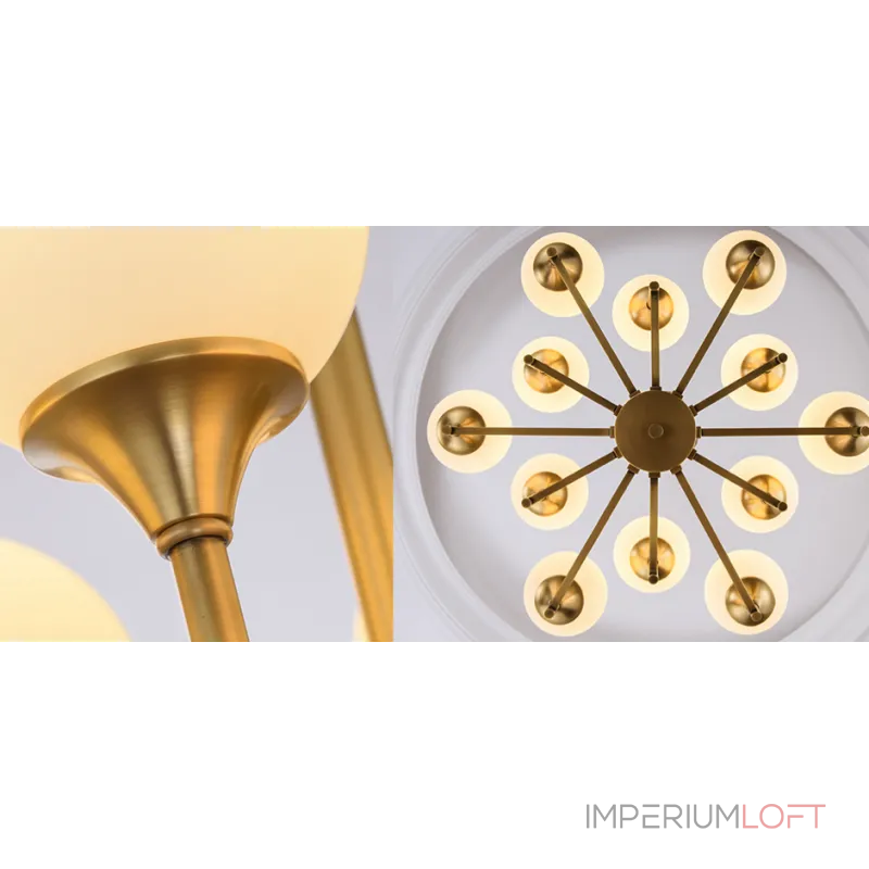 Люстра на штанге Ball Valley Chandelier 12 Люстра на штанге Ball Valley Chandelier 12