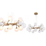 Подвесная люстра Berries Chandelier White 68