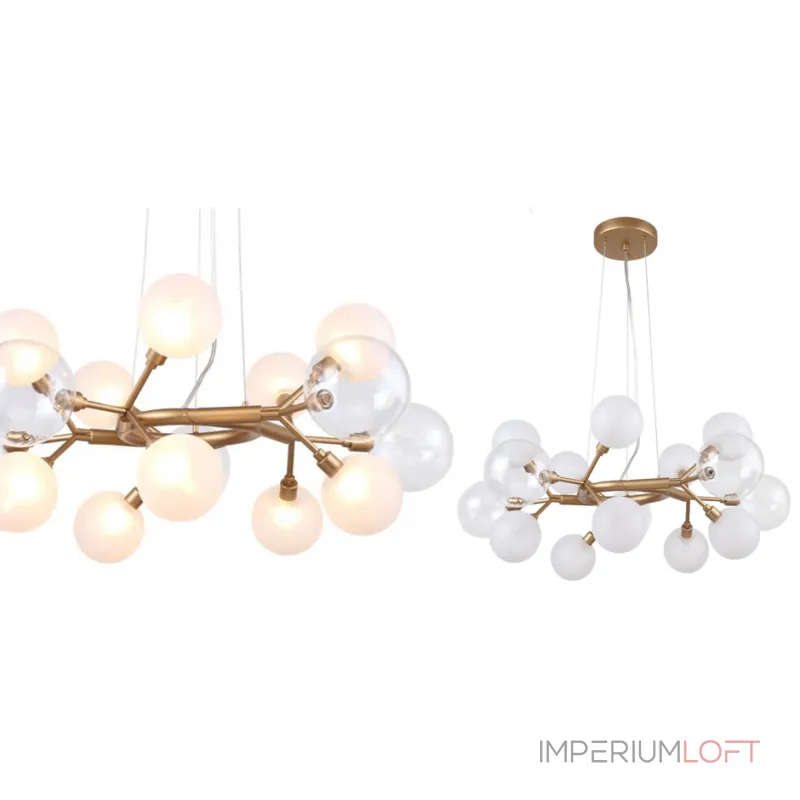 Подвесная люстра Berries Chandelier White 68 Подвесная люстра Berries Chandelier White 68