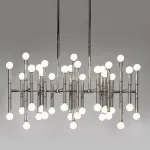 Люстра на штанге Meurice Rectangular Chandelier Jonathan Adler