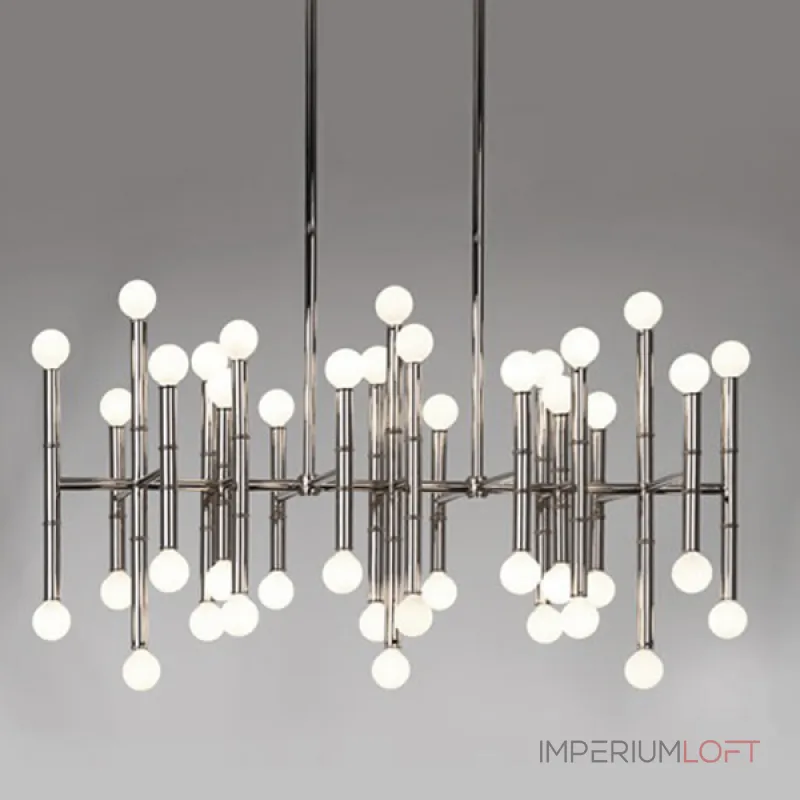 Люстра на штанге Meurice Rectangular Chandelier Jonathan Adler
