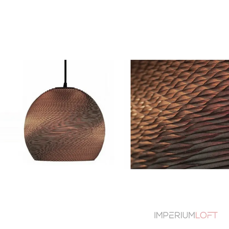 Подвесной светильник Cardboard 26 от ImperiumLoft