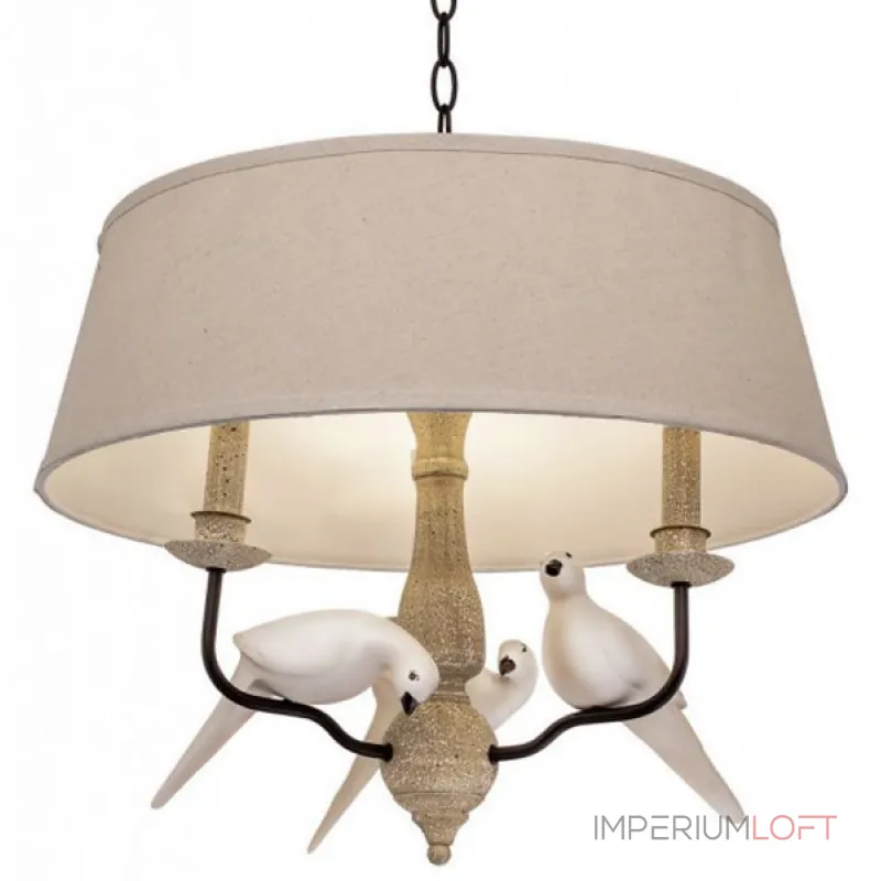 Подвесной светильник Norman Bird Chandelier Round от ImperiumLoft Подвесной светильник Norman Bird Chandelier Round от ImperiumLoft