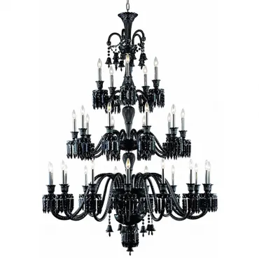 Подвесная люстра BACCARAT Zenith Midnight Chandelier 35 Подвесная люстра BACCARAT Zenith Midnight Chandelier 35