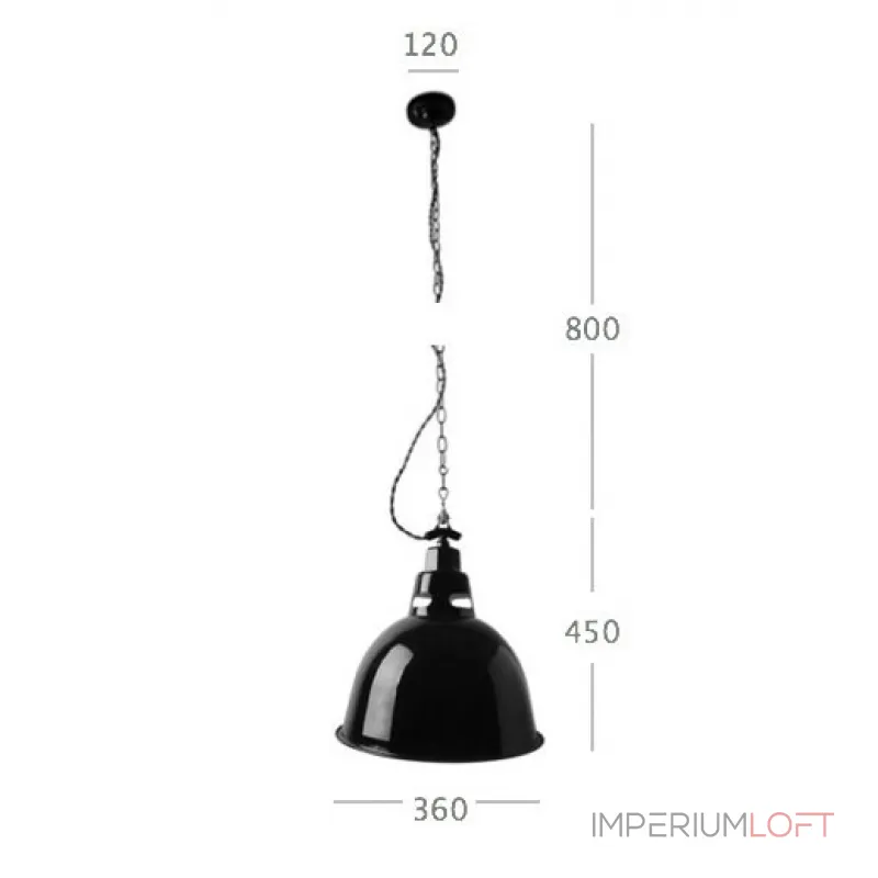 Подвесной светильник Metal Bell Retro Color Light от ImperiumLoft Подвесной светильник Metal Bell Retro Color Light от ImperiumLoft