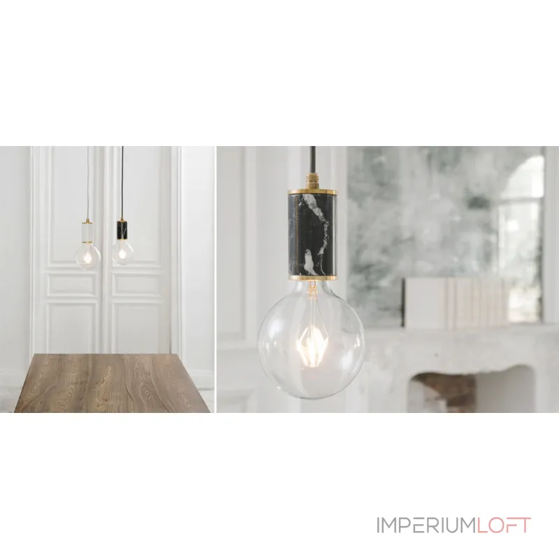 Подвесной светильник MARMOR GLANS Nero designed in 2015 от ImperiumLoft Подвесной светильник MARMOR GLANS Nero designed in 2015 от ImperiumLoft